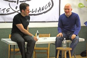 Seth Rudetsky interviews Michael Cerveris Photo